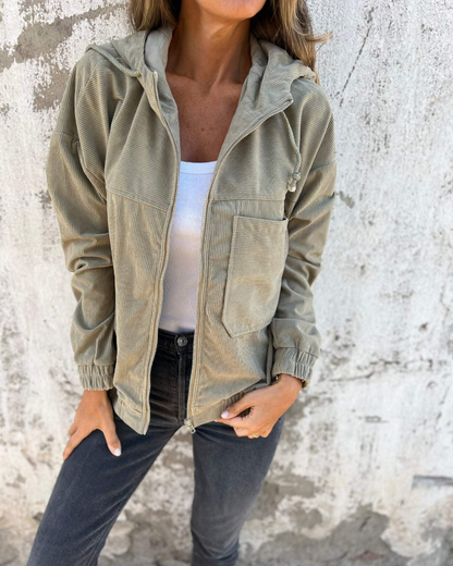 Waterproof Hooded Zip Up Jacket