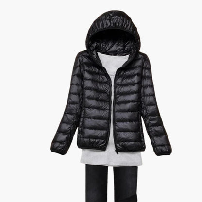 Warm Waterproof Parka for Women with Hood