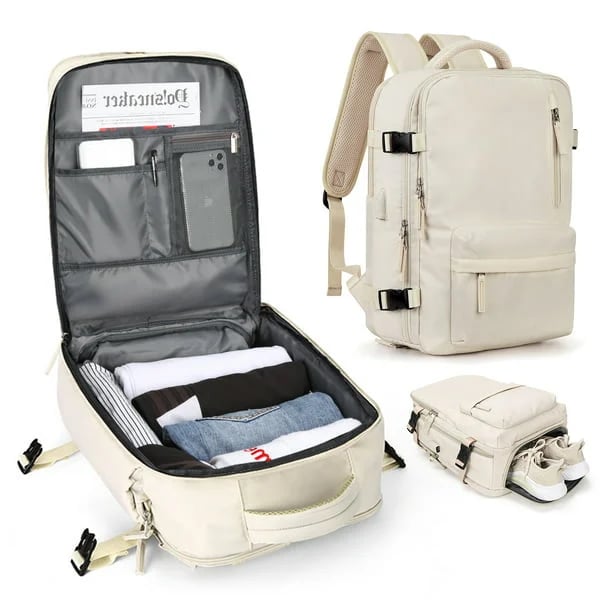 Backpack - Large waterproof travel bag for hiking and travel