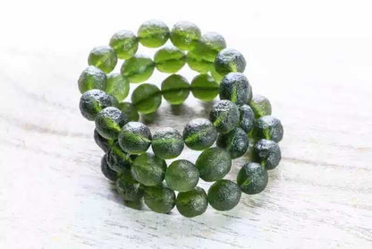 Women's Bracelet Natural Stone Green