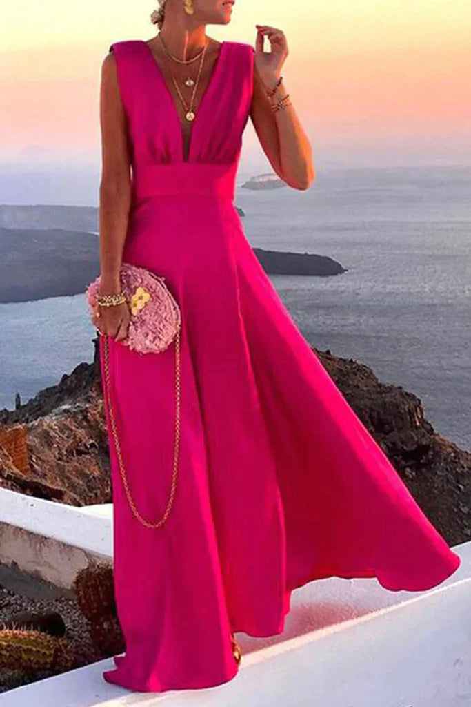 Beautiful Ladies Floral Sundress - Olytrend