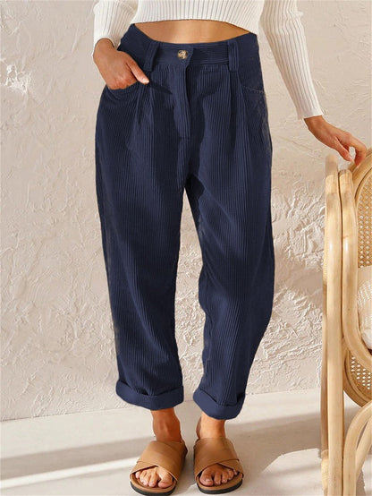 Beatrix | Women's Fabric Trousers with Straight Leg for Elegant Style