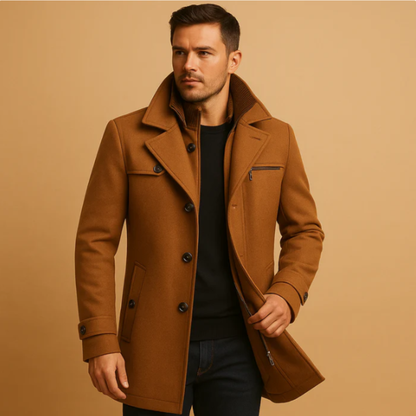 Warm Waterproof Insulated Men's Winter Parka Coat