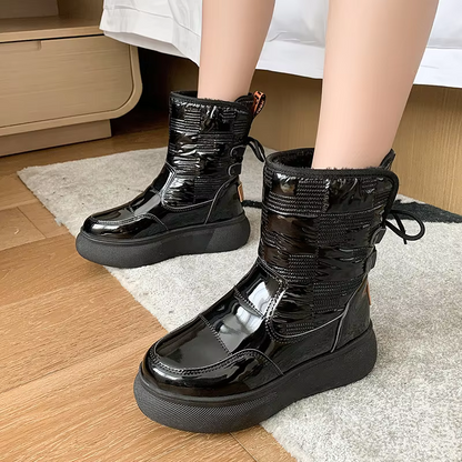 Women's Winter Lace-up Boots | Ankle-high