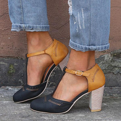 Women Vintage Pumps | Closed Toe