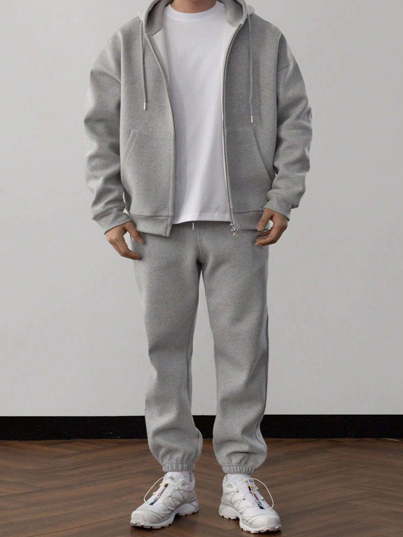 Alexander | Solid Color Hoodie and Pants for Men