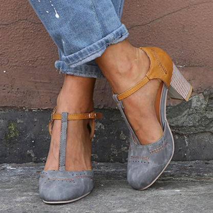 Women Vintage Pumps | Closed Toe