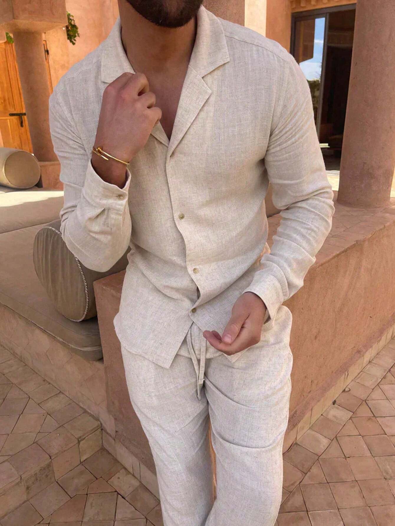 Bas | Comfortable Long Sleeve Set for Men