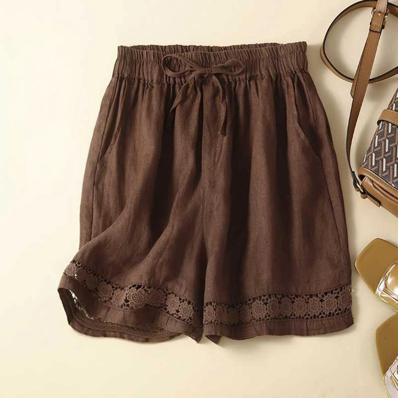 Casual Floral Beach Shorts