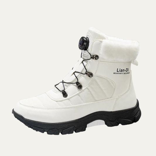 Warm Insulated Men's Snow Boots with Fur Lining - Nocini