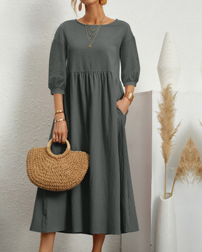 Antonia | Festive Midi Dress for Women