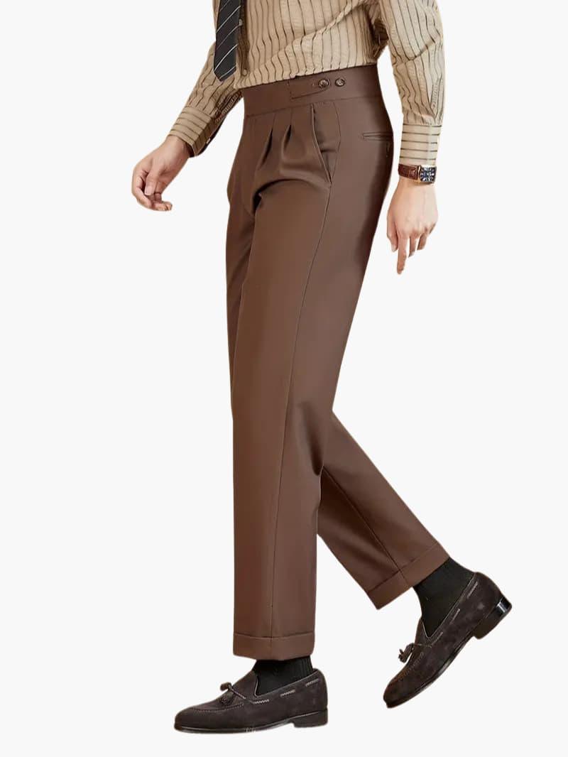 Warm Mens Formal Suit Pants