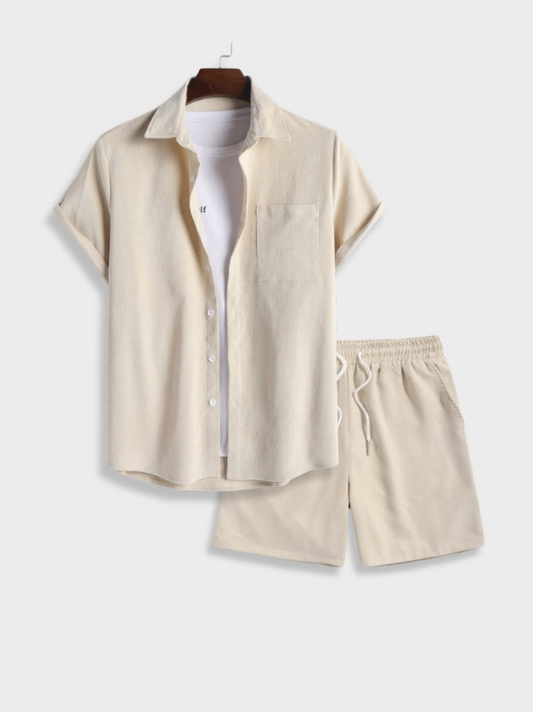 Casual Corduroy Set for Men