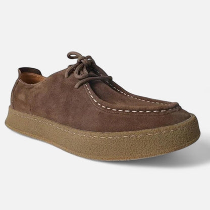 Ancient World | Men's Suede Leather Oxford Shoes