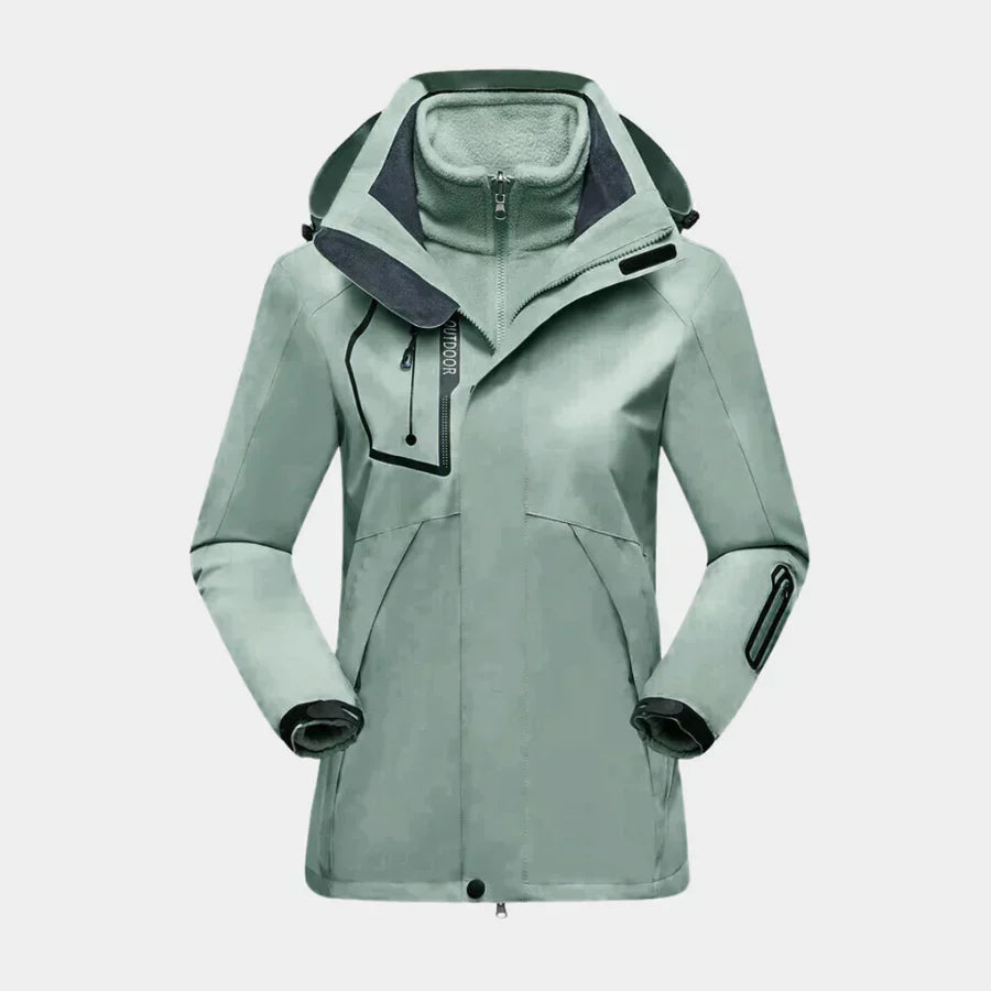 Waterproof women's ski jacket - Desi