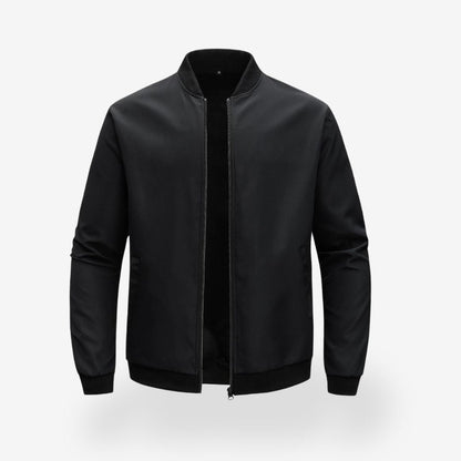 Baseball Jacket with Collar for Men