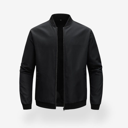 Baseball Jacket with Collar for Men