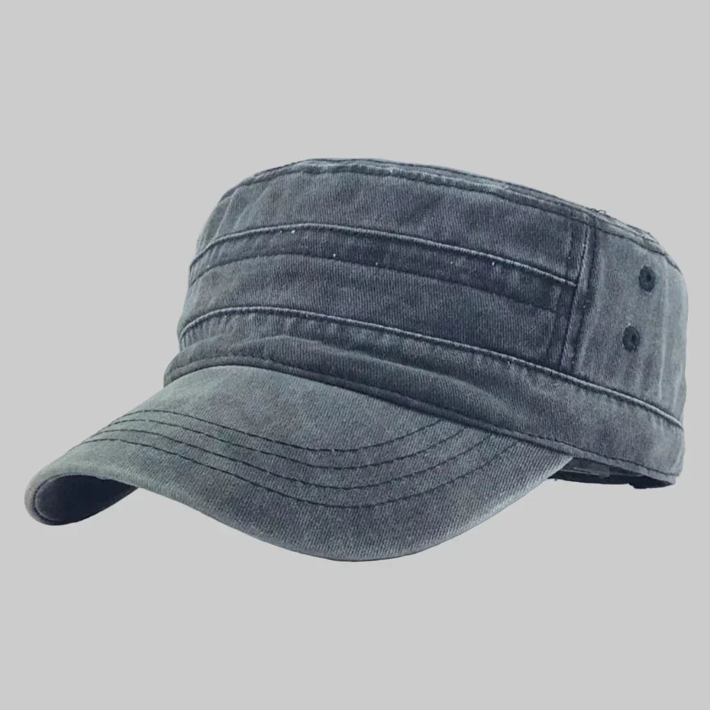 Vintage Military Style Men's Beanie Hat