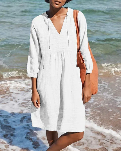 Bohemian-style Serena casual dress