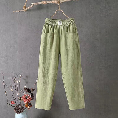 Beatrix | Comfortable Fabric Pants for Women with a Large Fit