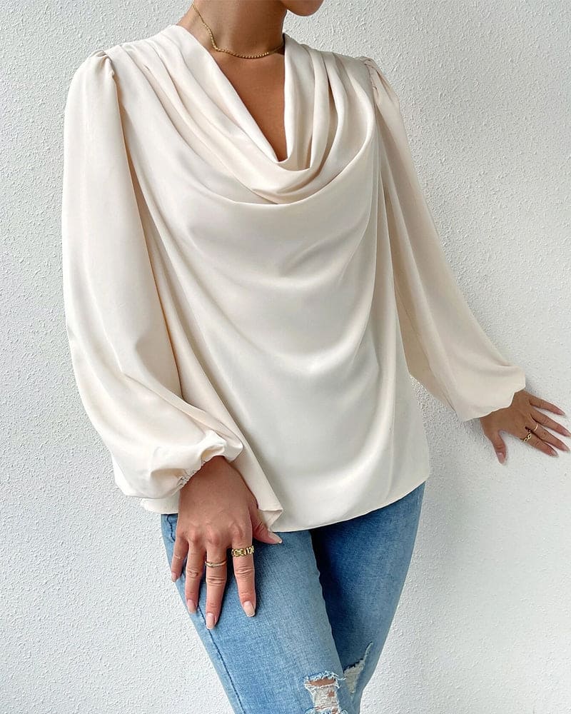 Anjali | Stylish long-sleeved blouse for women
