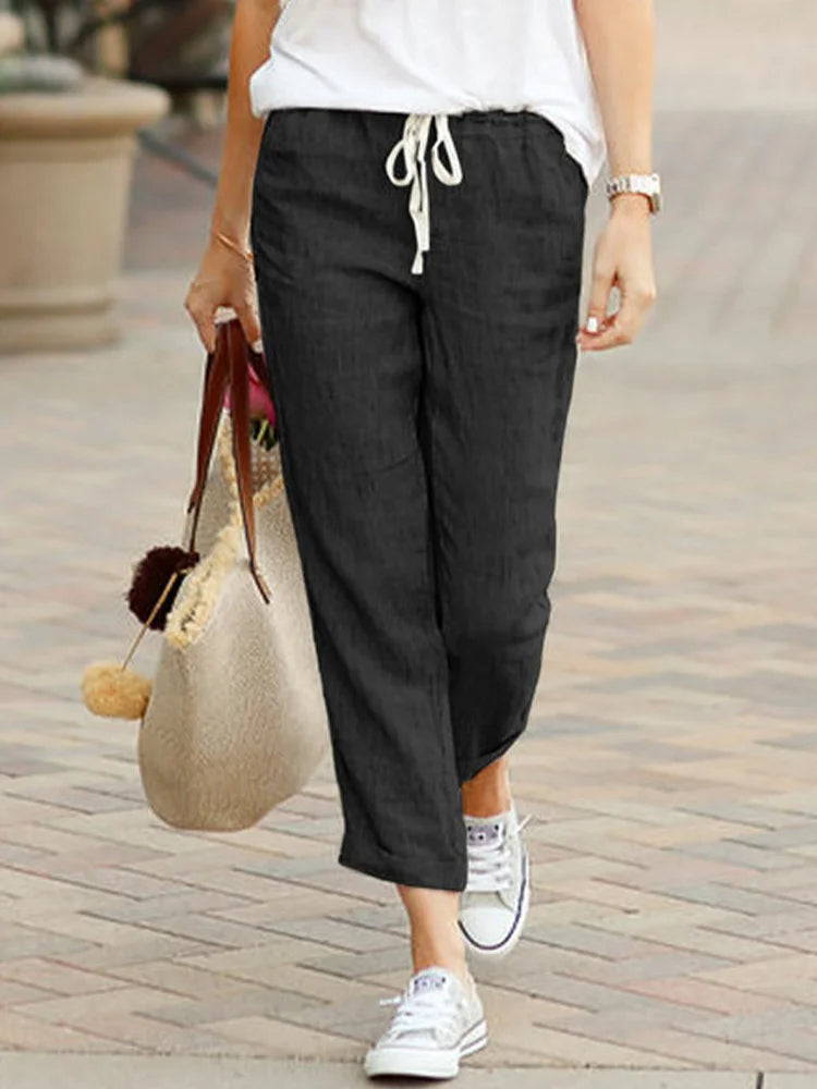 Chic Capri Pants for Ladies - Olytrend