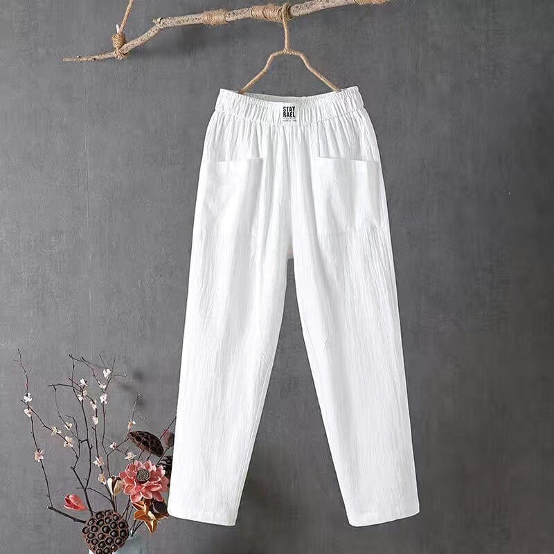 Beatrix | Comfortable Fabric Pants for Women with a Large Fit