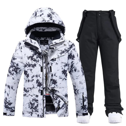 Warm Women's Snow Ski Jacket Set