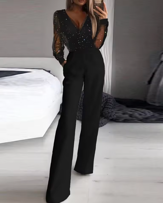 Yuna | Stylish Mesh Jumpsuit for Women