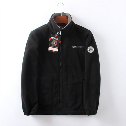 Waterproof and Warm Mens Fleece Coat