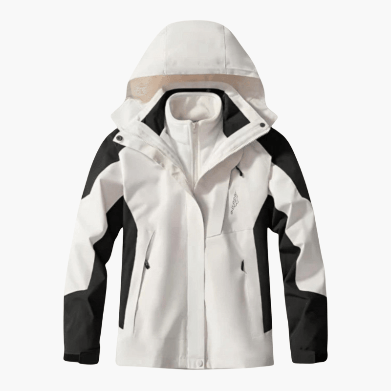 Waterproof Men's Zip Up Hoodie Coat with Pockets