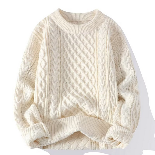 Women's cable knit sweater | Winter