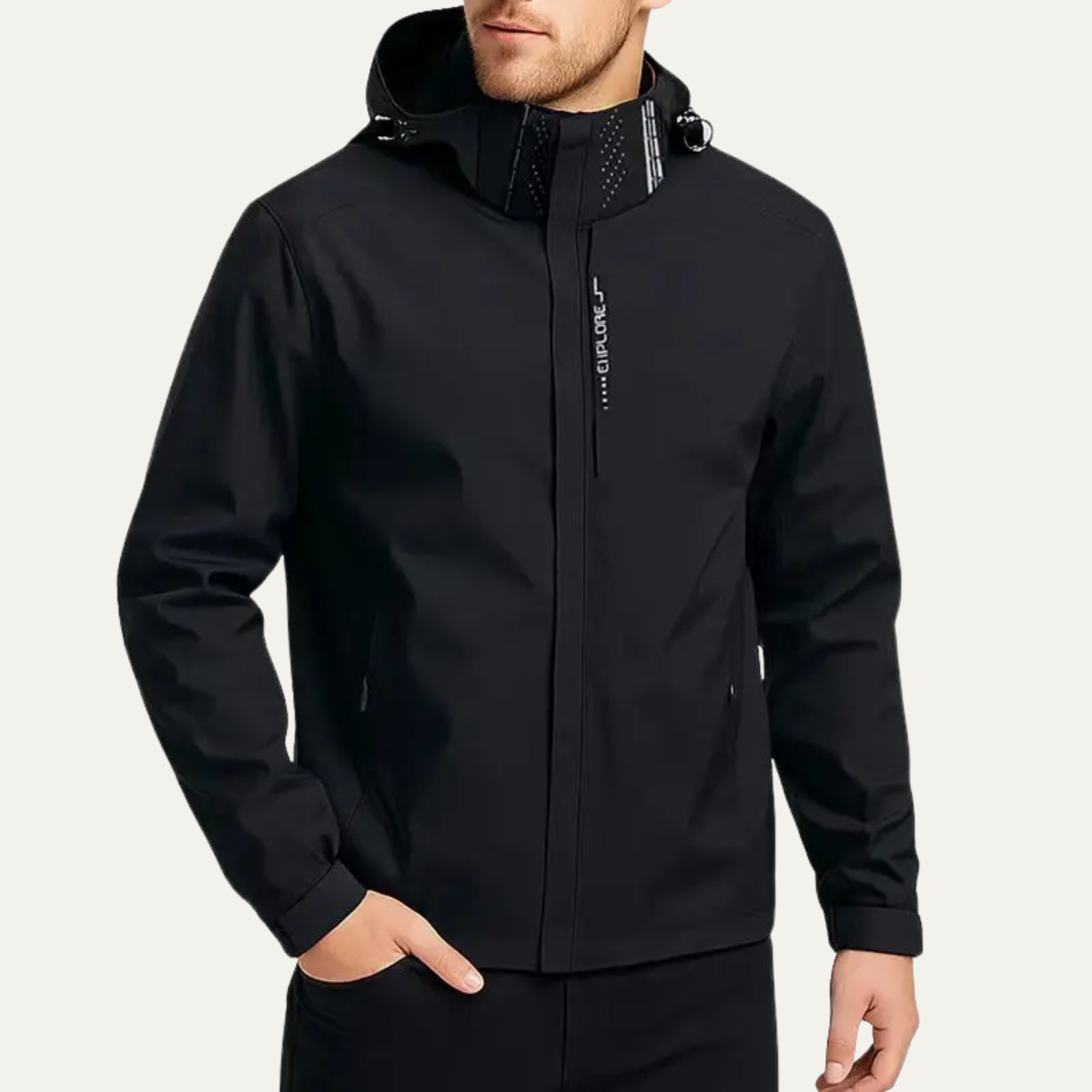 Waterproof Windbreaker Hooded Hiking Rain Coat