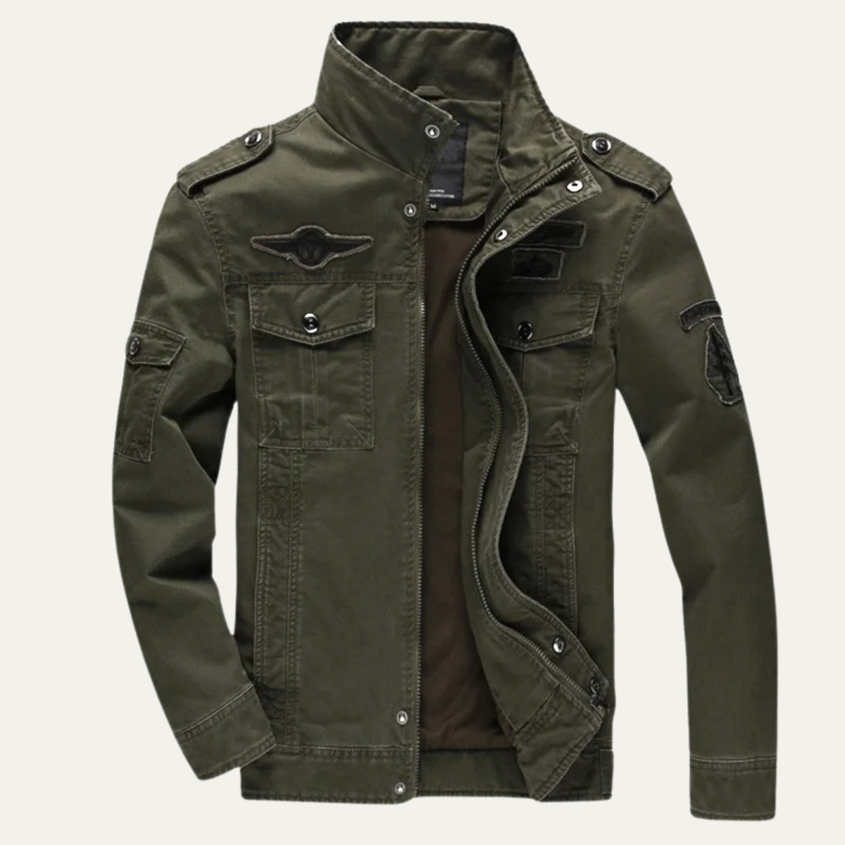 Waterproof Outdoor Mens Multi Pocket Field Jacket - Nocini