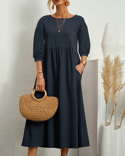 Antonia | Festive Midi Dress for Women