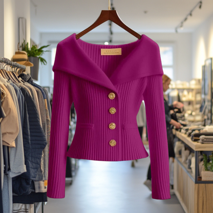 Annika I luxury knit vest
