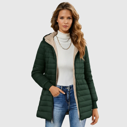 Warm Fleece Lined Parka Coat