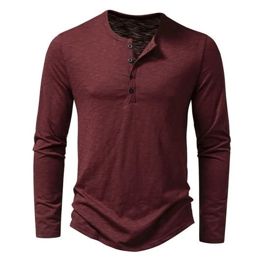 Casual Long Sleeve Shirt For Men | Essential All Seasons