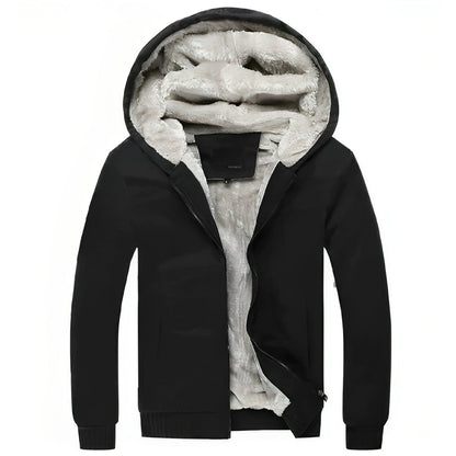 Zip Up Hooded Sweatshirt | Men's Fluffy Vest