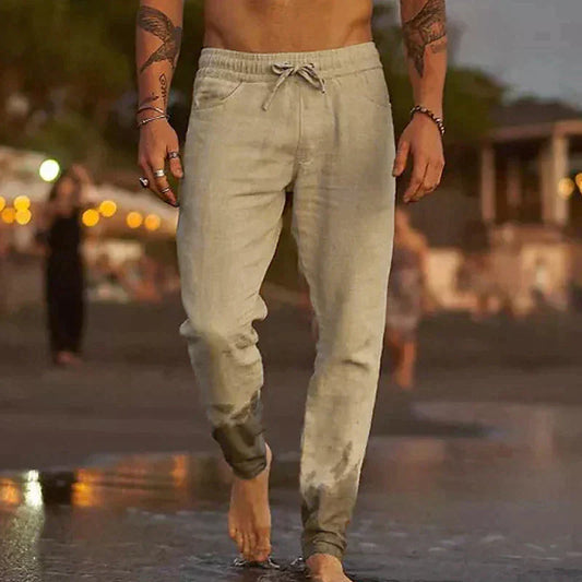 Casual Summer Pants For Men | Straight Cut