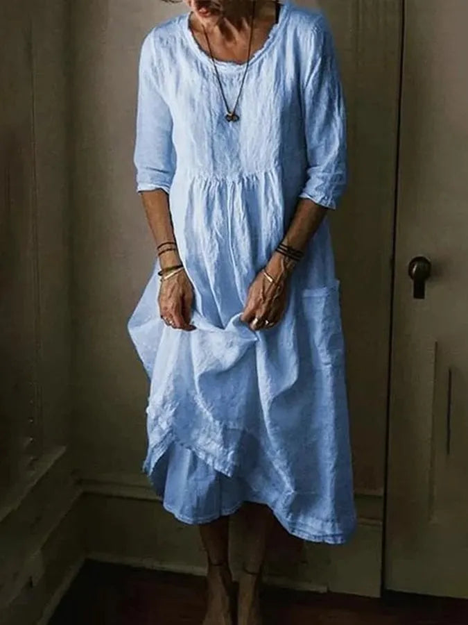 Casual Dress Women | Asymmetric Hem