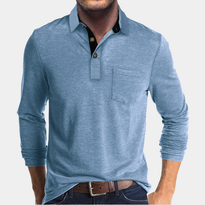 Casual Graphic T-Shirt for Men | Long Sleeves
