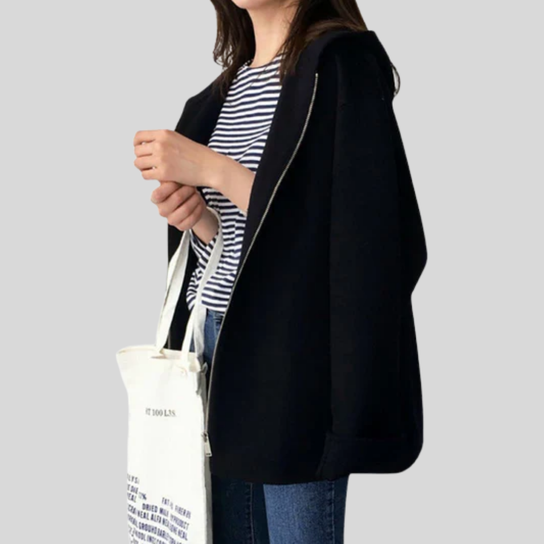 Waterproof Women's Parka Jacket with Adjustable Hood - Olytrend