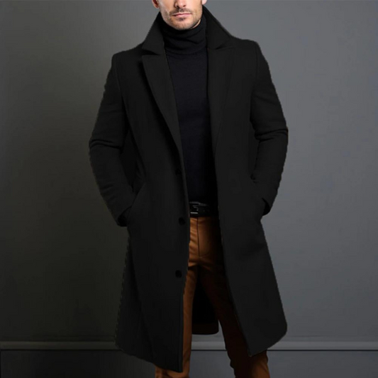 Warm Classic Mens Winter Coat - Olytrend