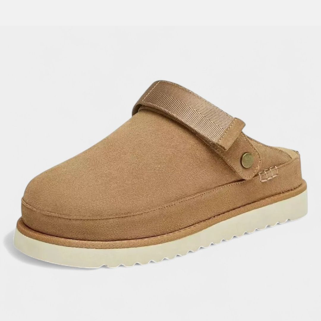 Ancienne Monde | Men's leather slippers - Premium comfort velvet
