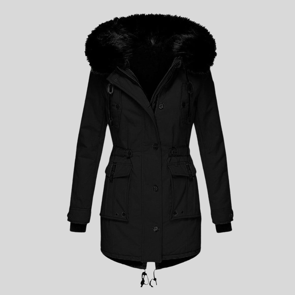 Warm Waterproof Parka Coat for Women
