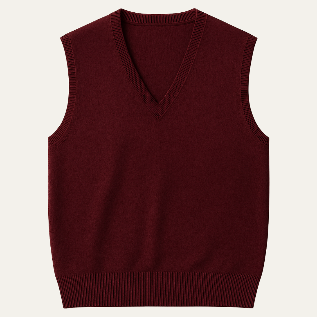 Casual Men's Sleeveless Crew Neck Knit Vest - Nocini
