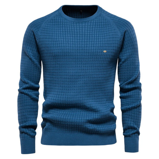 Warm knitted pullovers for men | Long sleeves