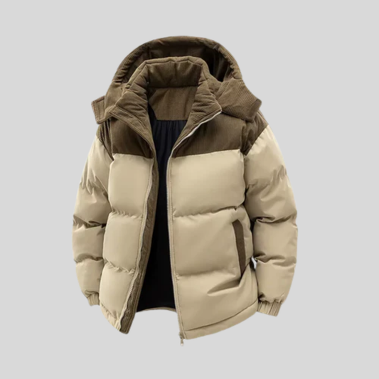 Warm Waterproof Parka Coat for Men - Olytrend