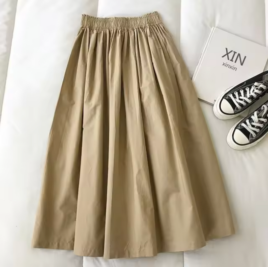 ANYA | Wide high-waisted skirt